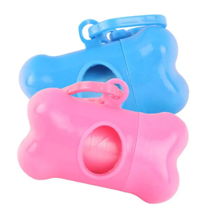 Pooper Scooper Dog Garbage Bags Portable Waste Bags Cat Poop Pick Up Extractive Clean-up Pet Outside Walk Hanging On The Leash