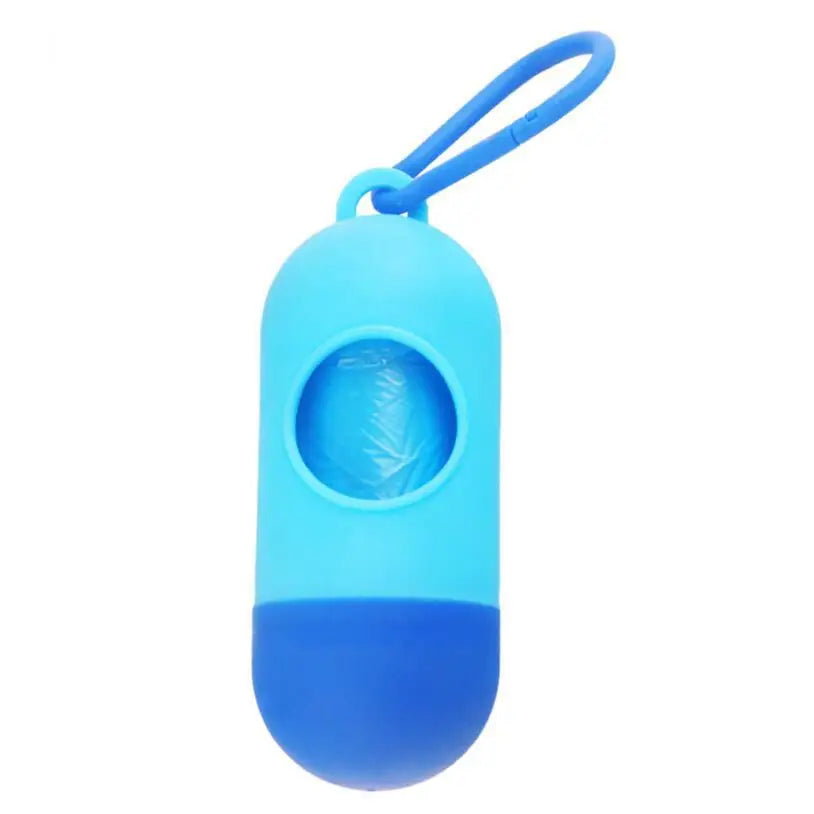 Pooper Scooper Dog Garbage Bags Portable Waste Bags Cat Poop Pick Up Extractive Clean-up Pet Outside Walk Hanging On The Leash