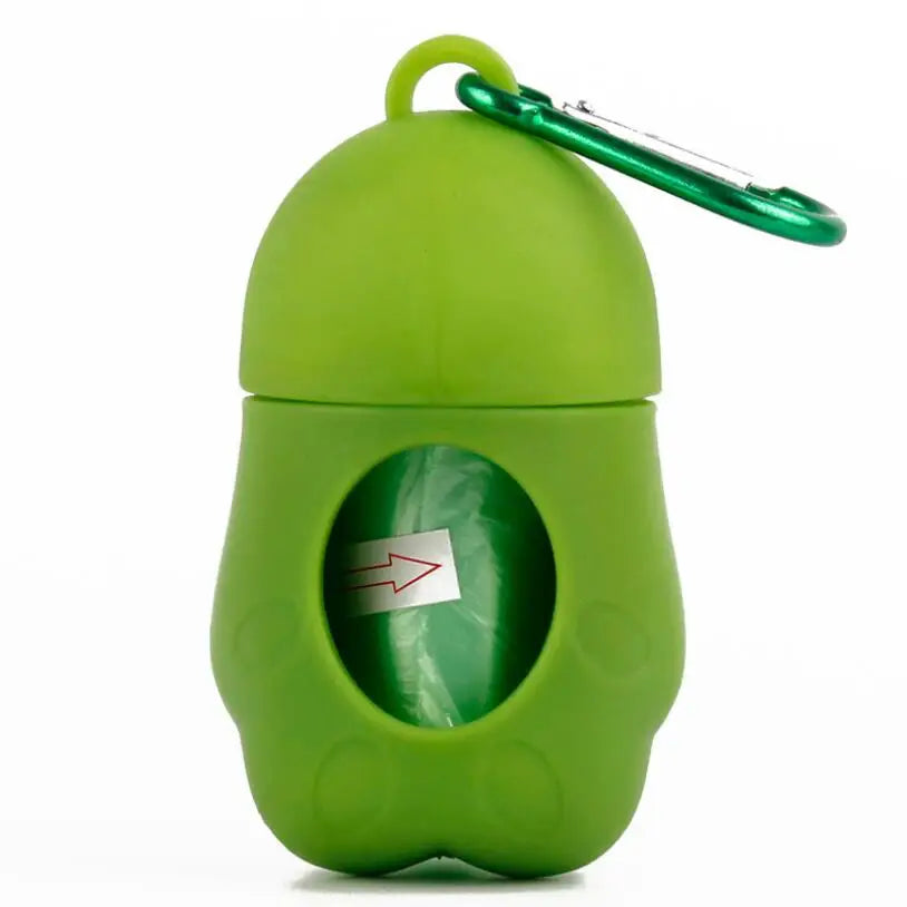 Pooper Scooper Dog Garbage Bags Portable Waste Bags Cat Poop Pick Up Extractive Clean-up Pet Outside Walk Hanging On The Leash