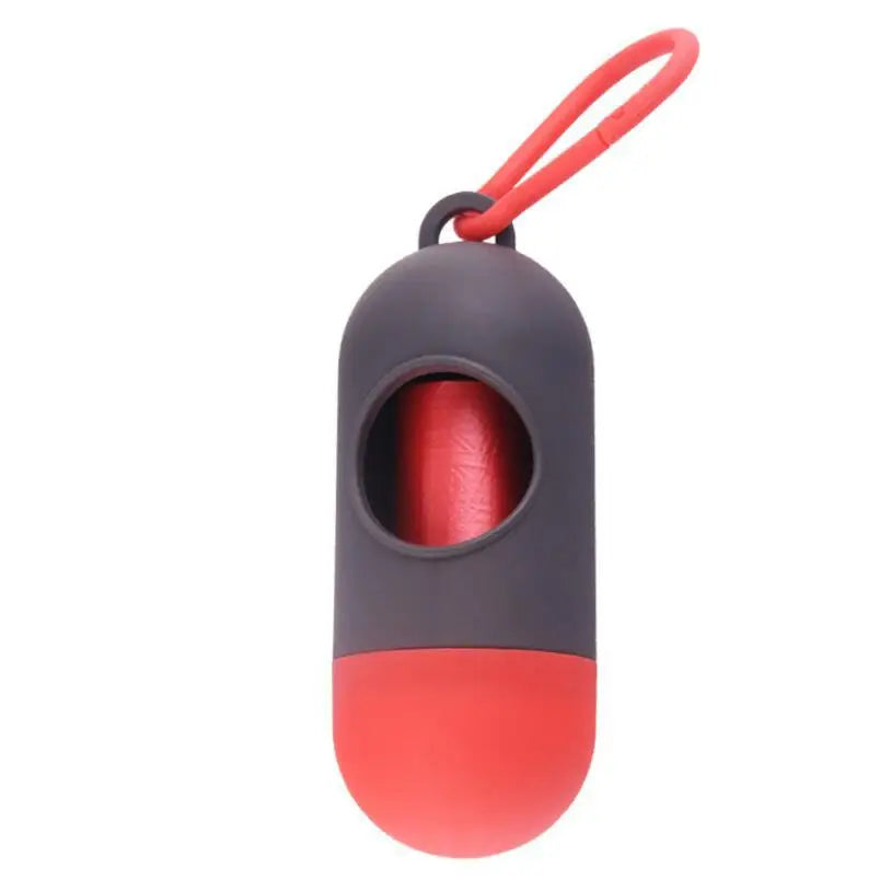 Pooper Scooper Dog Garbage Bags Portable Waste Bags Cat Poop Pick Up Extractive Clean-up Pet Outside Walk Hanging On The Leash