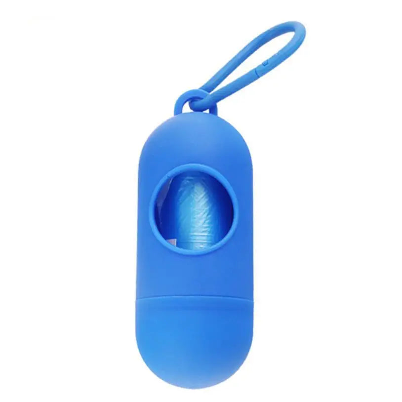 Pooper Scooper Dog Garbage Bags Portable Waste Bags Cat Poop Pick Up Extractive Clean-up Pet Outside Walk Hanging On The Leash