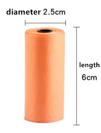 Pooper Scooper Dog Garbage Bags Portable Waste Bags Cat Poop Pick Up Extractive Clean-up Pet Outside Walk Hanging On The Leash