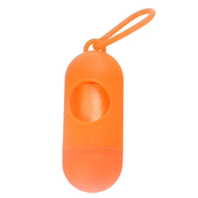Pooper Scooper Dog Garbage Bags Portable Waste Bags Cat Poop Pick Up Extractive Clean-up Pet Outside Walk Hanging On The Leash