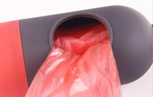 Pooper Scooper Dog Garbage Bags Portable Waste Bags Cat Poop Pick Up Extractive Clean-up Pet Outside Walk Hanging On The Leash