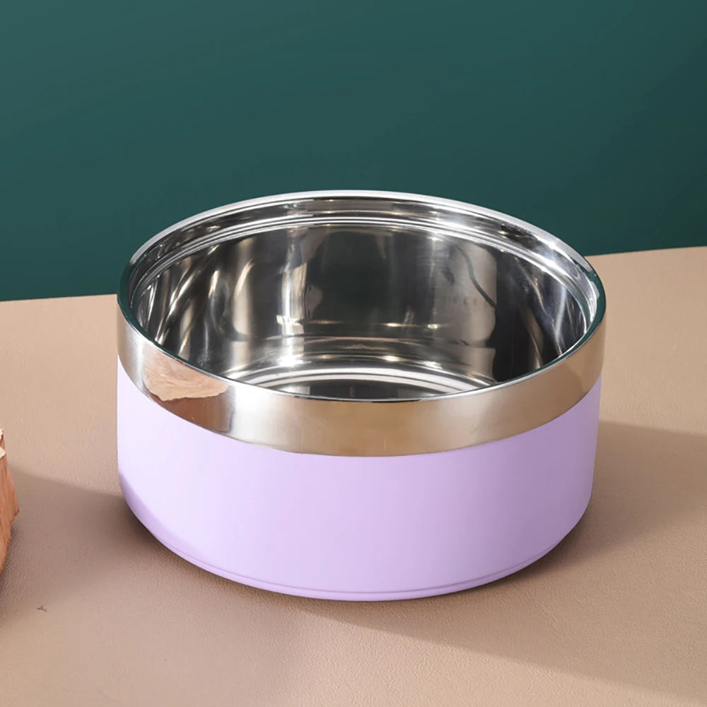 Personalized Dog Food Water Bowls Custom Cat Bowl With Name Stainless Steel Colored Pet Accessory Pet Gift Treat Decals Labels